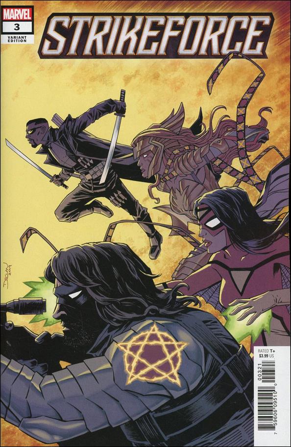 Strikeforce issue 3-B Declan Shalvey 1:25 Cover