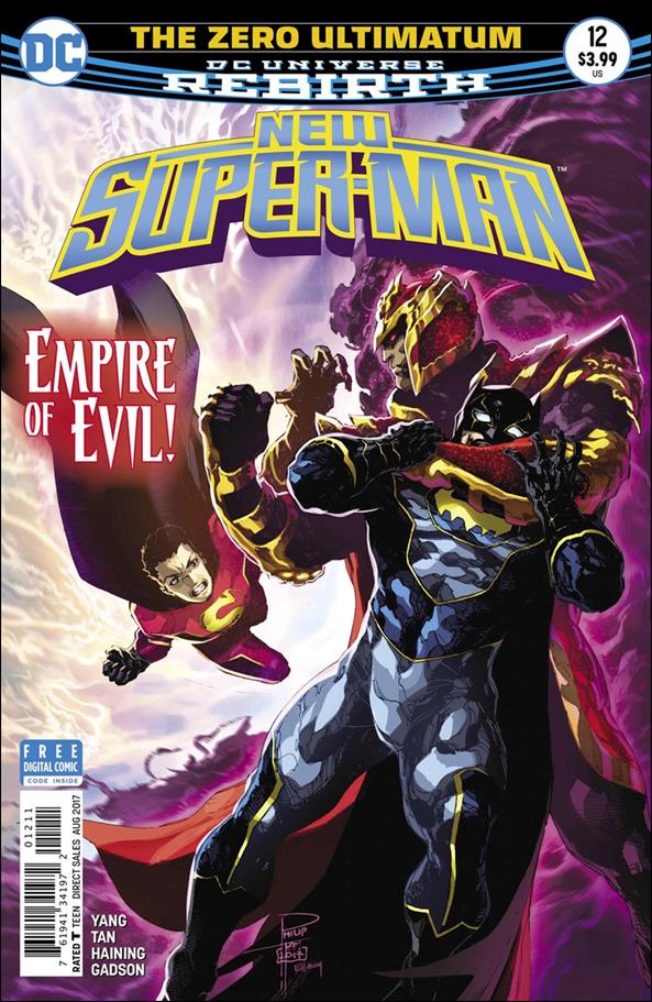 New Super-Man issue 12 Philip Tan Cover
