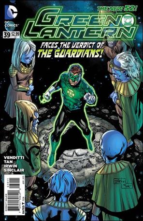 Green Lantern (2011) issue 39 Billy Tan Standard Cover