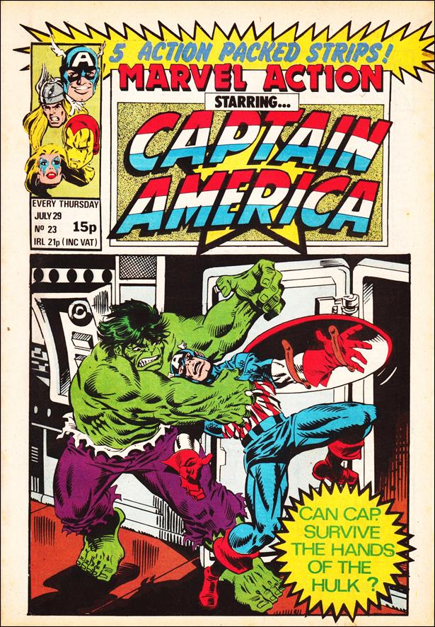 Captain America (UK) issue 23