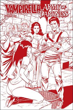 Vampirella/Army of Darkness issue 3-E Tim Seeley High-End 