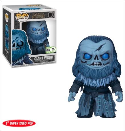 POP! Game of Thrones figure 60-B Giant Wight (Emerald City Convention Exclusive)