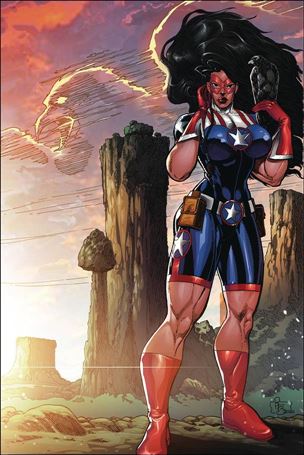 Lady Freedom issue 1-B Pat Broderick 1:5 Cover
