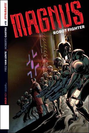 Magnus Robot Fighter (2014) issue 11 Jonathan Lau Cover