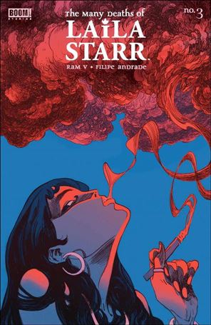 Many Deaths of Laila Starr issue 3 Filipe Andrade Cover