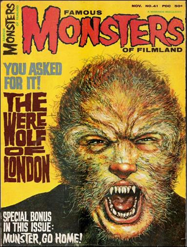 Famous Monsters of Filmland issue 41