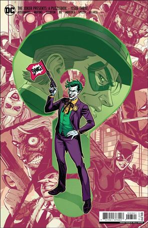 Joker Presents: A Puzzlebox issue 3-B Reilly Brown Cardstock Cover