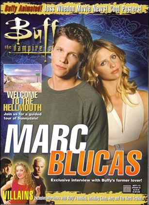 Buffy the Vampire Slayer Magazine issue 18-B Riley & Buffy Cover