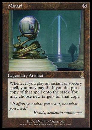 Magic the Gathering: Odyssey (Base Set) card 303 Mirari