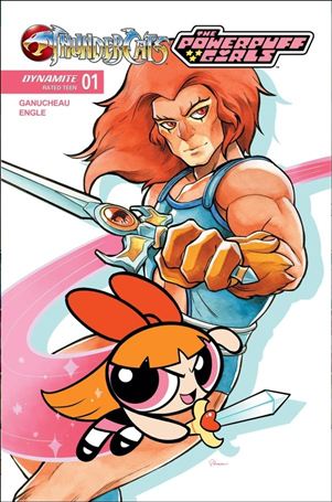 ThunderCats / The Powerpuff Girls issue 1-D Saowee Cardstock Cover
