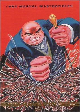 1993 Marvel Masterpieces (Base Set) card 56 Kingpin