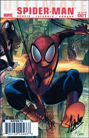 Ultimate Spider-Man (2009) issue 1-G DF David Lafuente Cover (Signed by Stan Lee) 1/299
