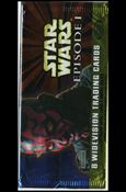 Star Wars: Episode I Widevision: Series 1 card 2-C Sealed Hobby Pack - Darth Maul