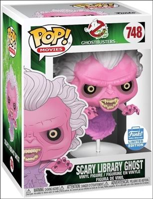 POP! Movies figure 748-B Scary LIbrary Ghost (Translucent) Funko Shop