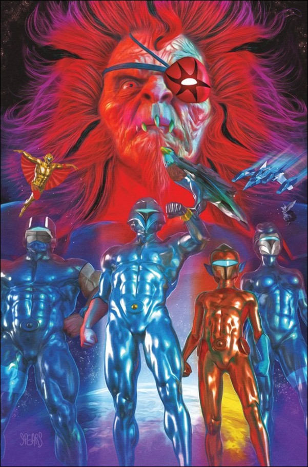 Silverhawks (2025) issue 3-J Mark Spears Metal Virgin Cover