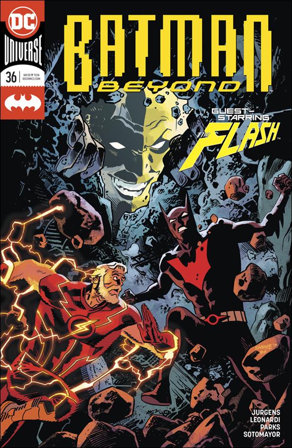 Batman Beyond (2016) issue 36 Chris Samnee Cover