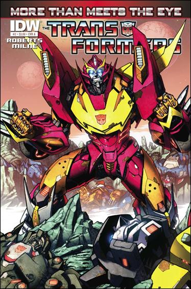 Transformers: More Than Meets the Eye (2012) issue 2 Alex Milne Standard Cover