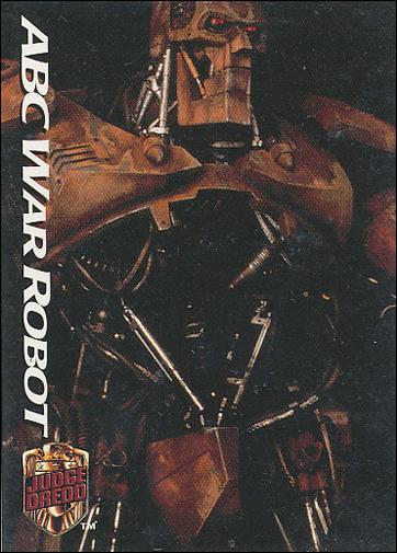 Judge Dredd: The Movie (Base Set) card 50 ABC War Robot