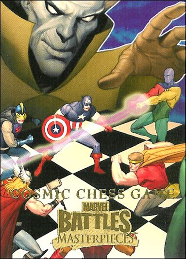 2008 Marvel Masterpieces: Series 3 (Base Set) card 52 Cosmic Chess Game