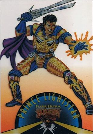 Fleer Ultra Skeleton Warriors (Suspended Animation Subset) card 3 Prince Lightstar