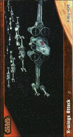 Star Wars Trilogy Widevision (Base Set) card 20 X-wings Attack