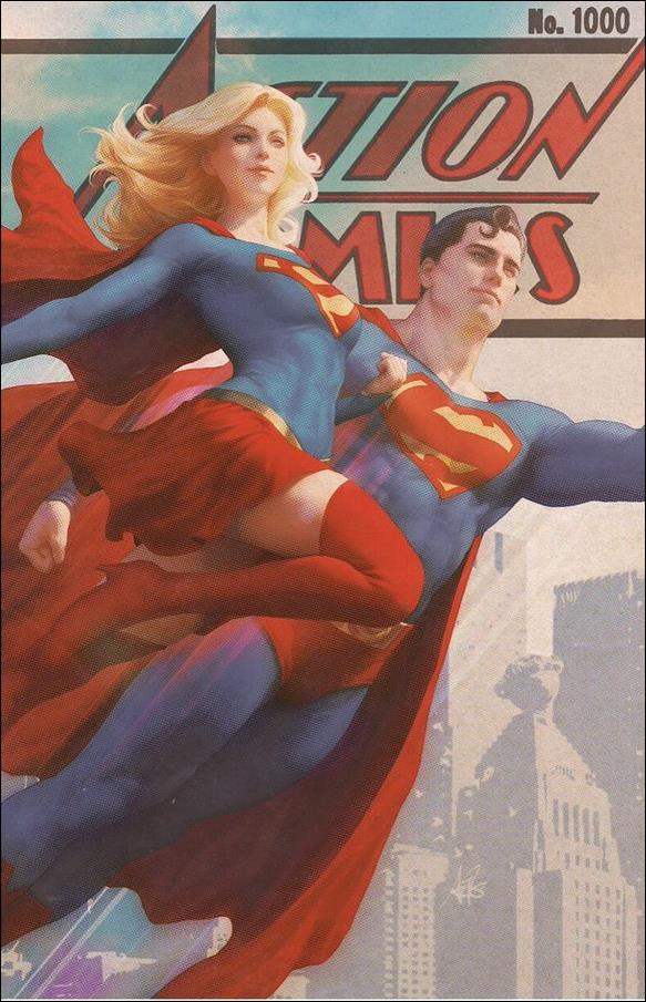 Action Comics (1938) issue 1000-KU BuyMeToys "Artgerm" Vintage Cover