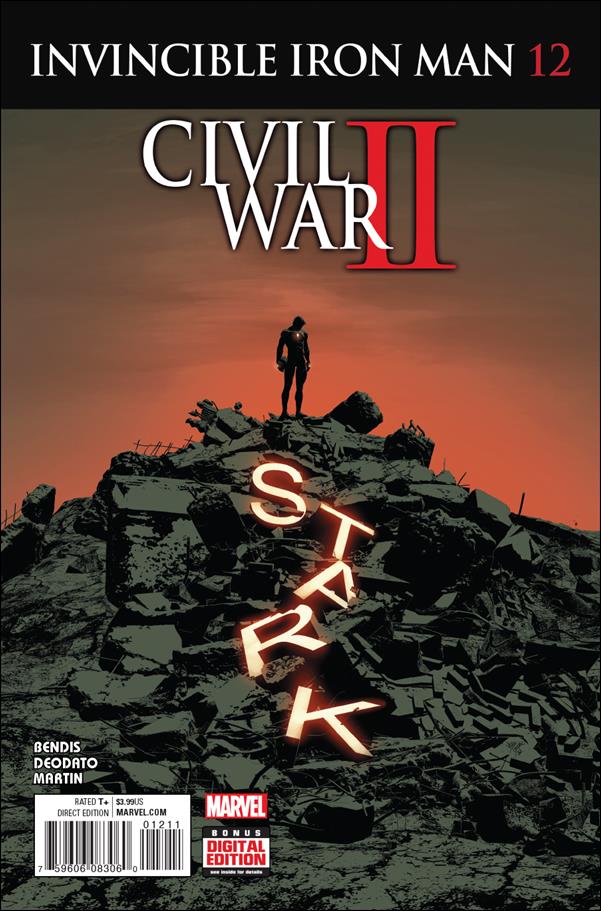Invincible Iron Man (2015)  issue 12 Mike Deodato Jr. Cover