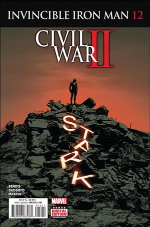 Invincible Iron Man (2015)  issue 12 Mike Deodato Jr. Cover