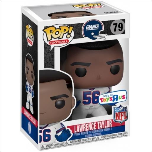 Pop! Football (NFL) figure 79 Lawrence Taylor (Toys R Us Exclusive)