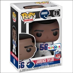 Pop! Football (NFL) figure 79 Lawrence Taylor (Toys R Us Exclusive)