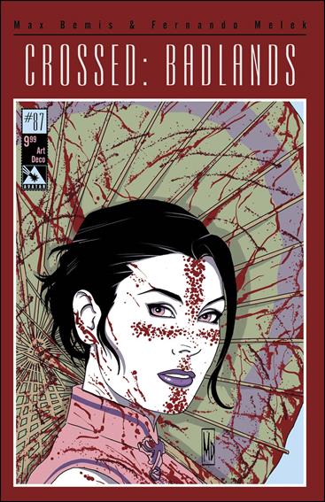 Crossed: Badlands issue 87-F Art Deco Cover