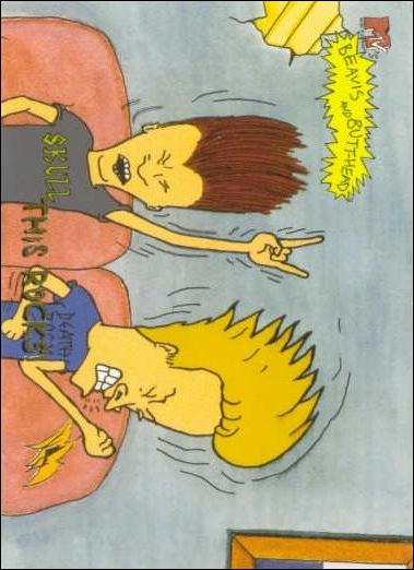 Beavis and Butt-Head (Base Set) card '6903' This Rocks!
