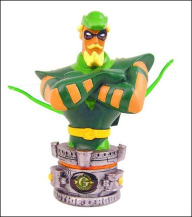 Justice League Bust Paperweights item 8 Green Arrow