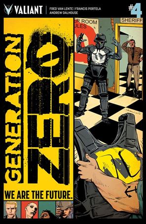 Generation Zero issue 4 Stephen Mooney Cover