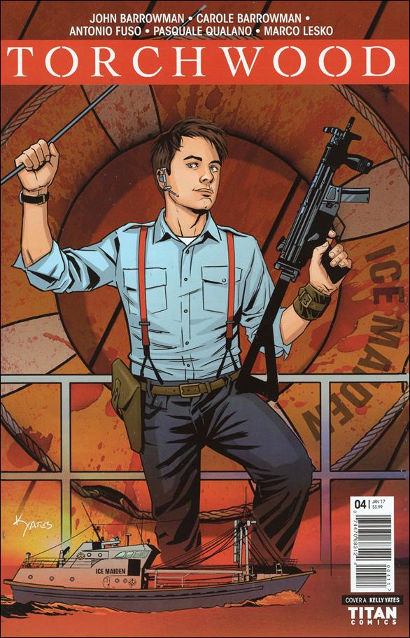 Torchwood (2016) issue 4 Kelly Yates Cover
