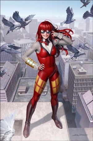 Jackpot and Black Cat issue 1-K Junggeun Yoon 1:100 Virgin Cover