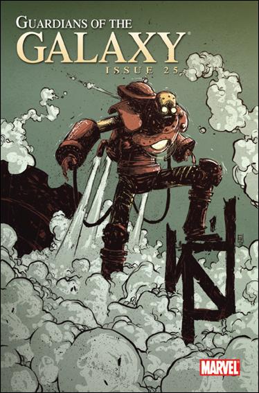 Guardians of the Galaxy (2008) issue 25-B Skottie Young 1:15 "Iron Man" Cover