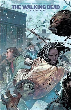 Walking Dead Deluxe issue 84-C Mateus Santolouco Connecting Cover
