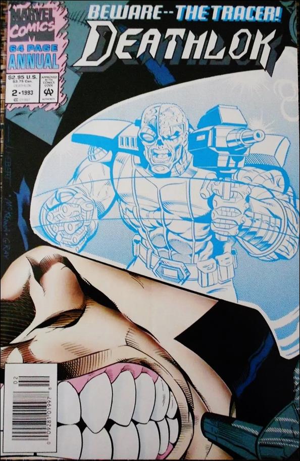 Deathlok Annual issue 2-D Newsstand Edition Unbagged