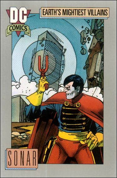 DC Cosmic Cards (Base Set) card 108 Sonar