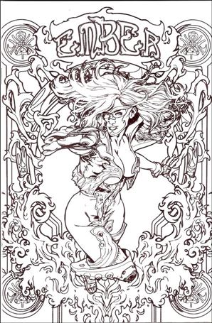 Ember issue 0-L White Hot Leather Cover
