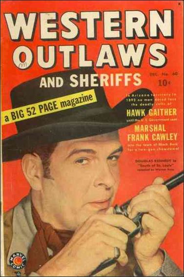 Western Outlaws and Sheriffs issue 60 Photo Cover