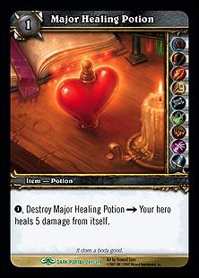 World of Warcraft: Through the Dark Portal (Base Set) card 265 Major Healing Potion