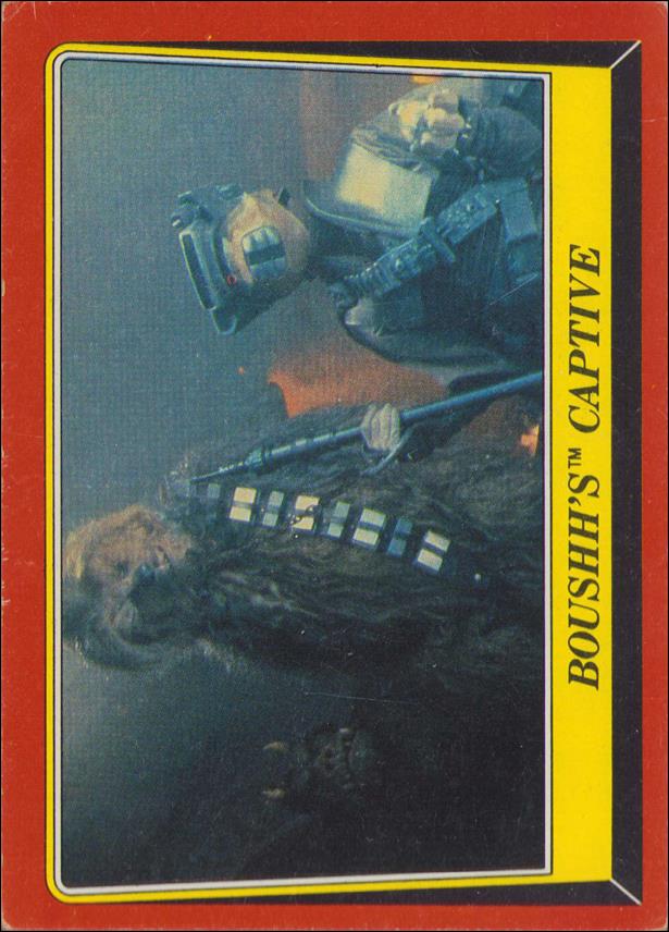 Star Wars: Return of the Jedi: Series 1 (Base Set) card 24 Boushh's Captive