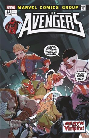 Avengers (2023) issue 12-D Pete Woods Vampire Cover