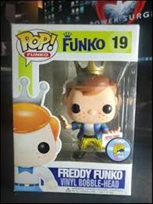 Pop! Funko - Freddy Funko figure 19 Freddy Funko (Ace Ventura)Blue Shirt  SDCC. 1/200