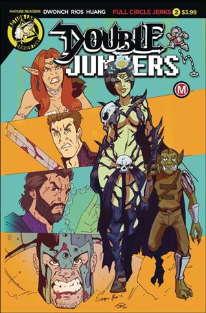 Double Jumpers: Full Circle Jerks issue 2 Sergio Rios Cover