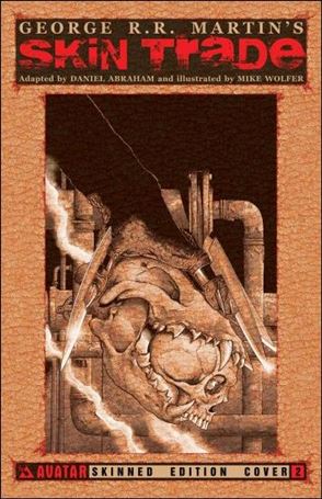 Skin Trade issue 2-D 1:3 Skinned Cover 