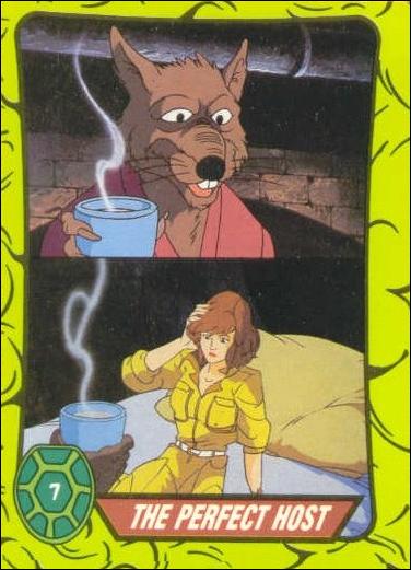 Teenage Mutant Hero Turtles (Ireland) (Base Set) card 7 The Perfect Host
