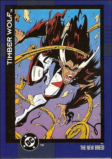 DC Cosmic Teams (Base Set) card 147 Timber Wolf